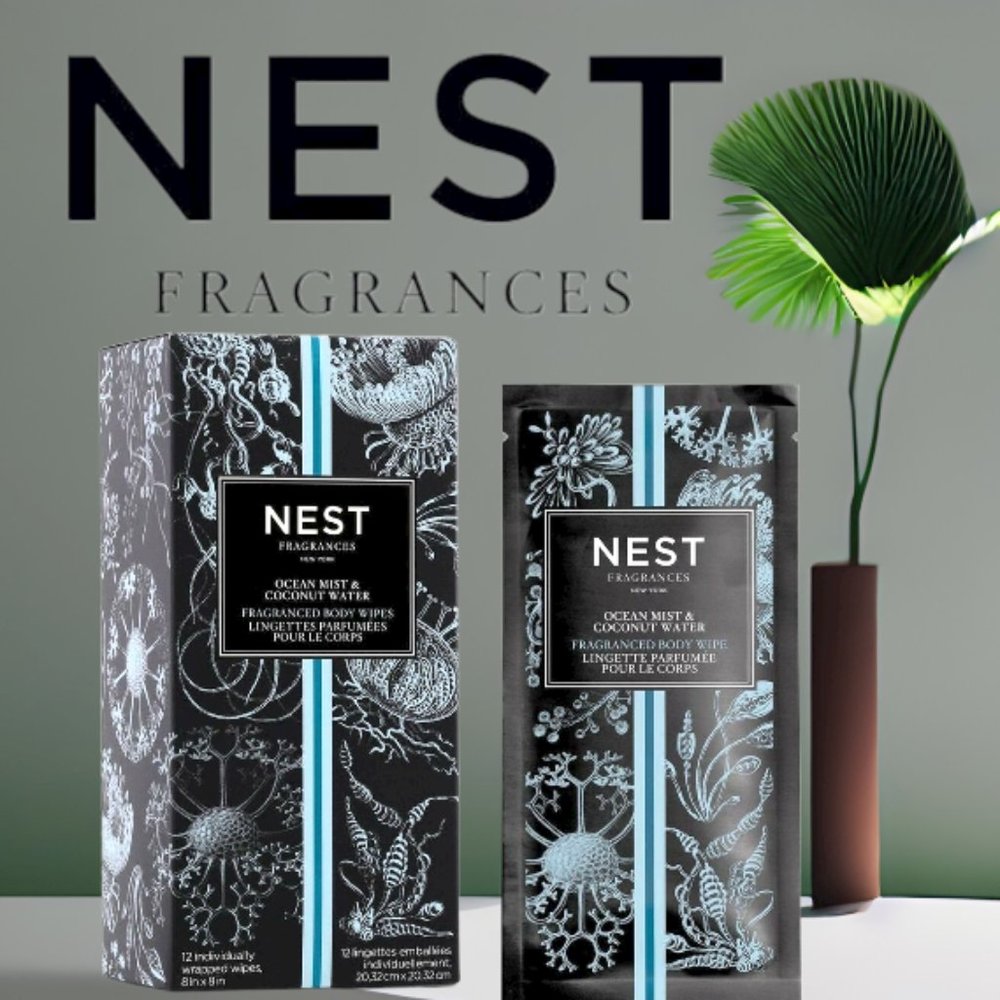 Ocean Mist & Coconut Water Body Wipes 12pcs